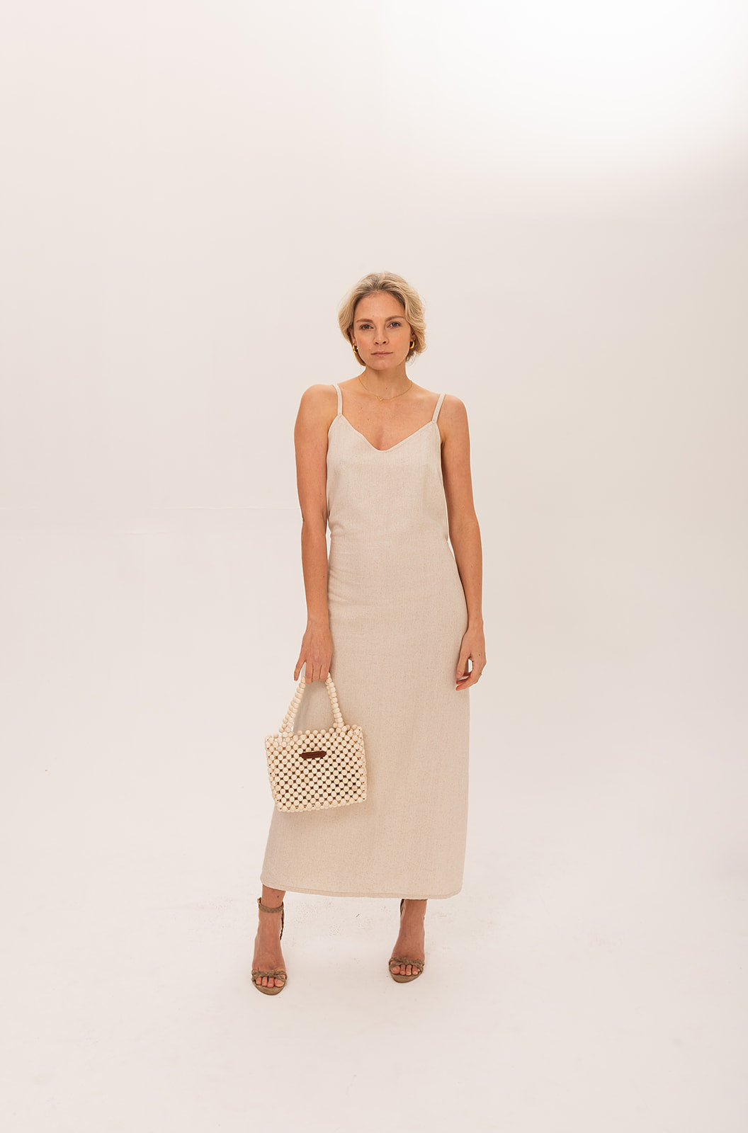 Slip Dress • Beige