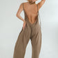 Rudo Jumpsuit • Light Brown