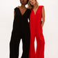 Reba Jumpsuit • Red