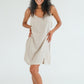 Linen Slip Dress - Short