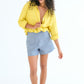 Chemise oversize • Jaune