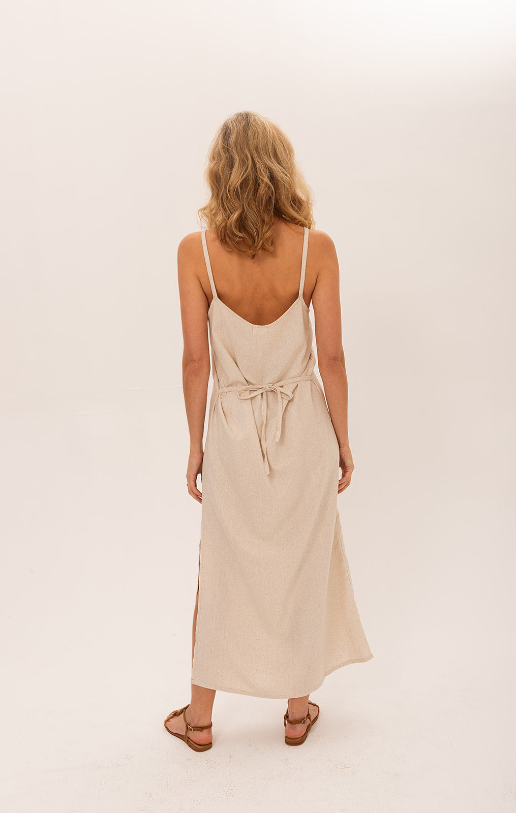 Slip Dress • Beige