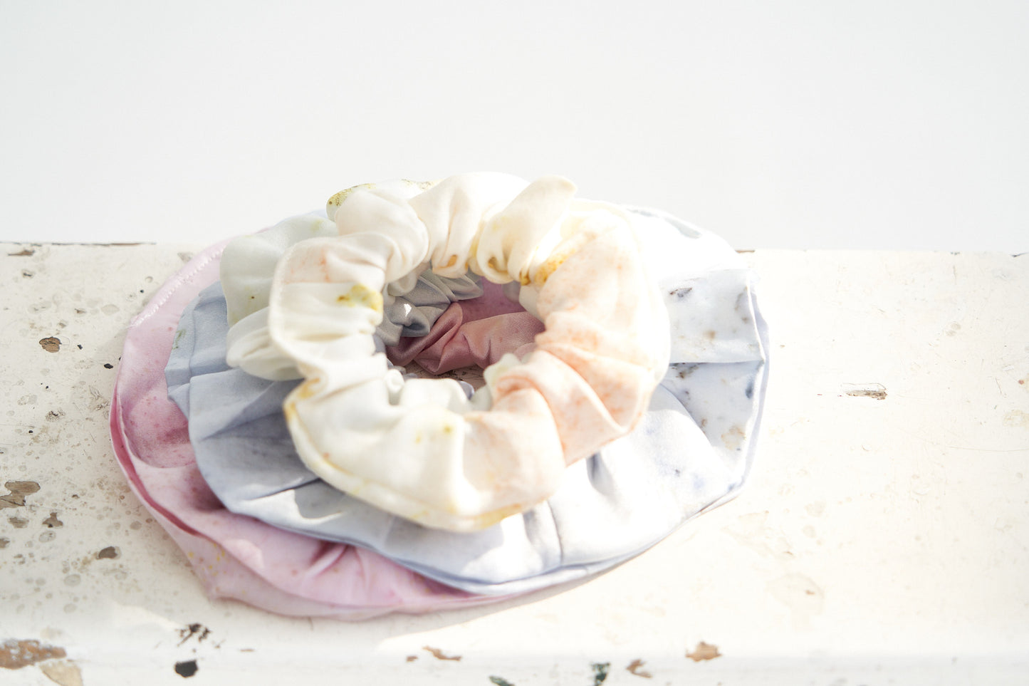 Eco-printed Scrunchie