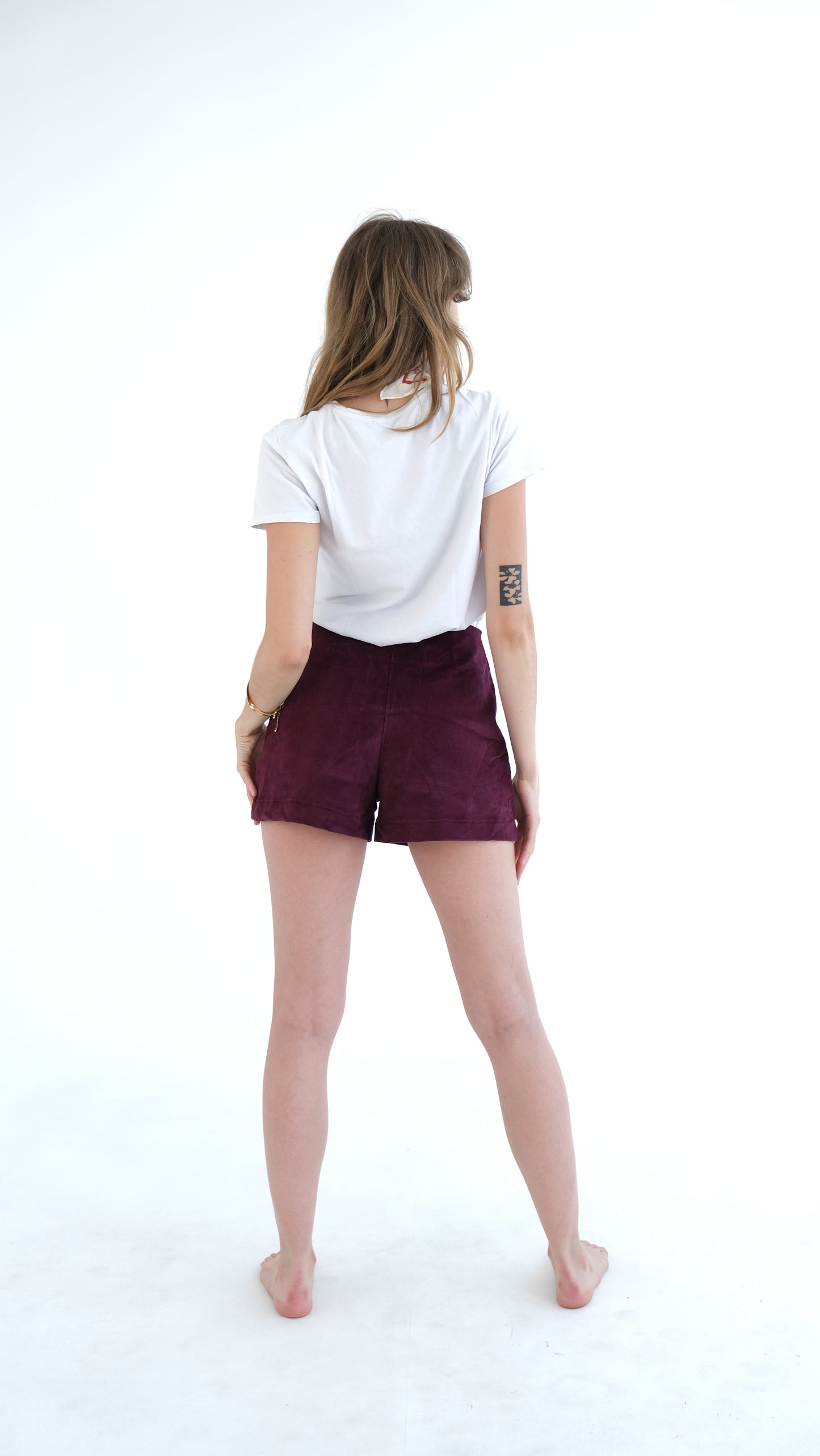 Corduroy Shorts • Bordeaux