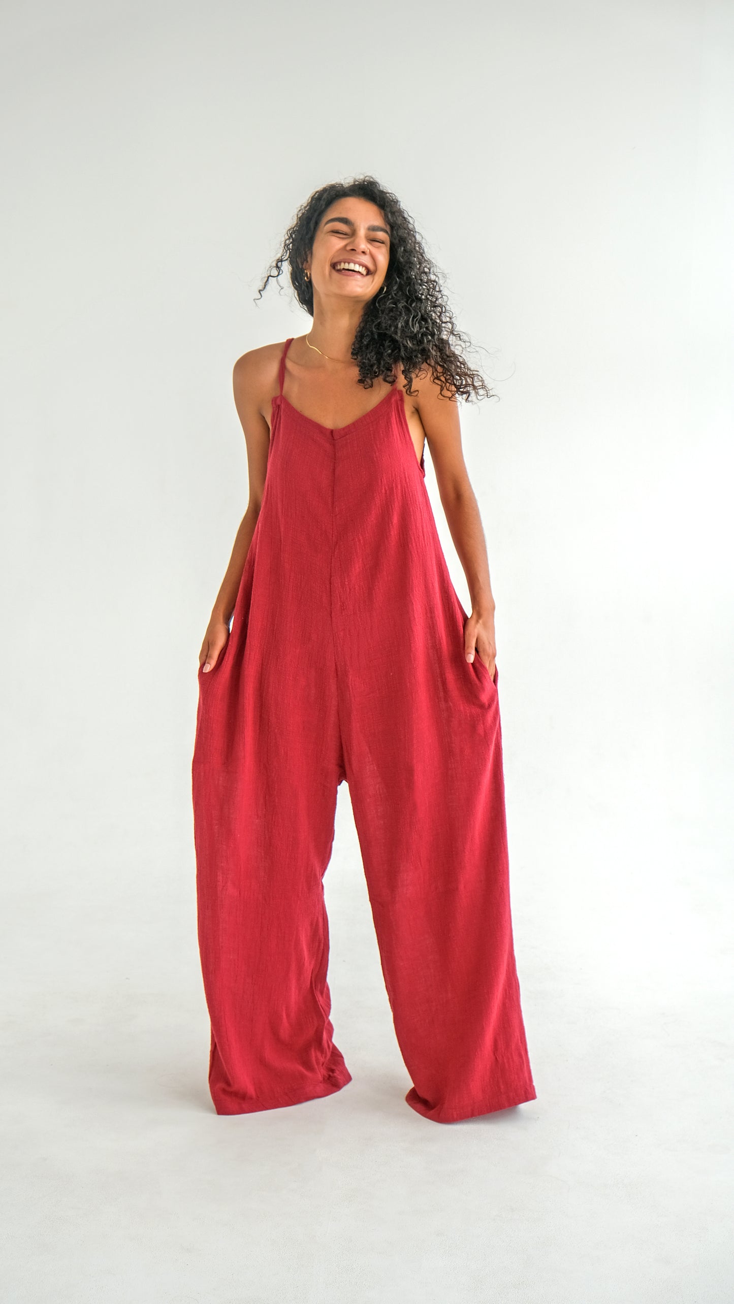 Rudo Jumpsuit • Bordeaux