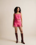 High-Waisted Shorts | Pink