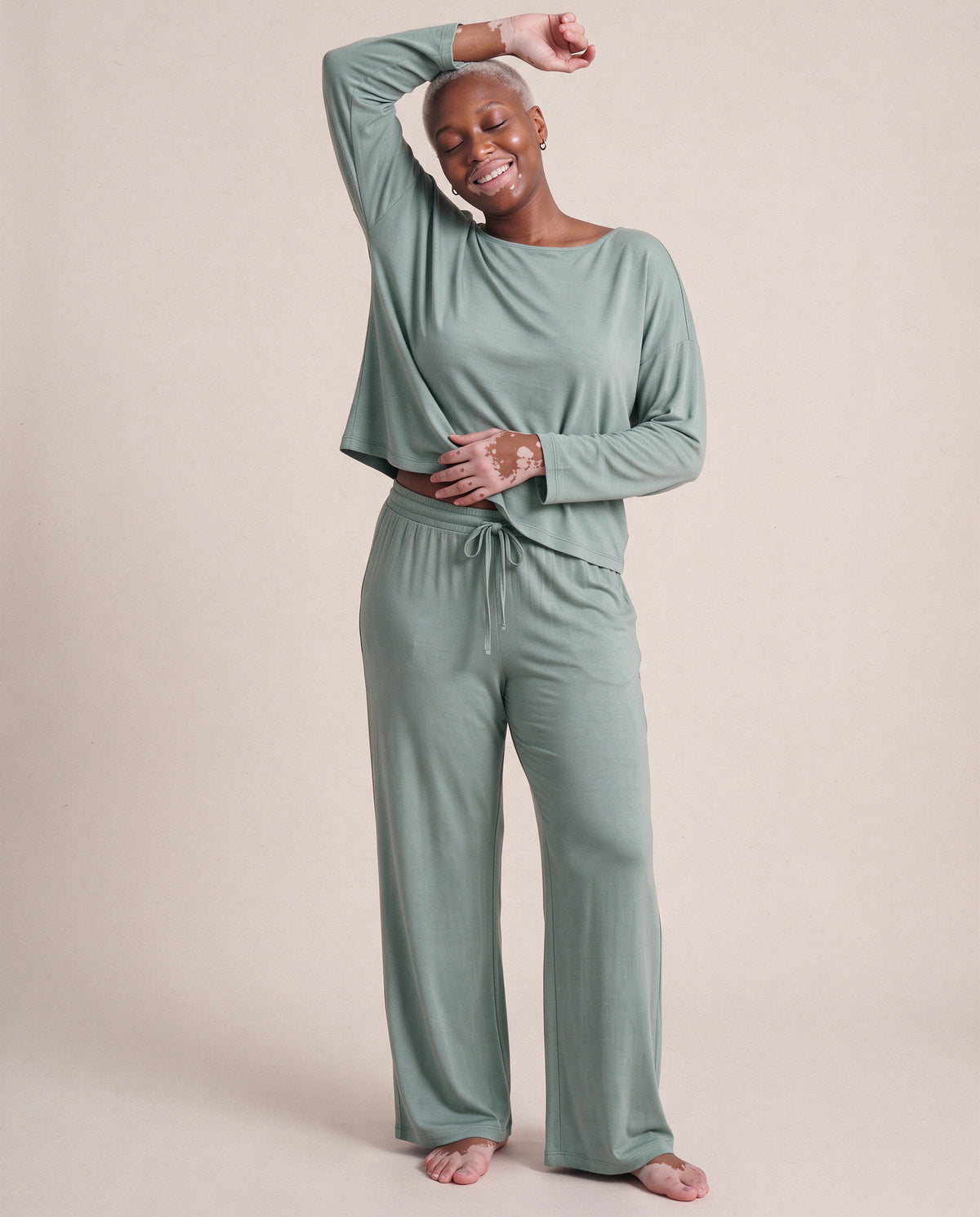 Pyjamas Top in Mint