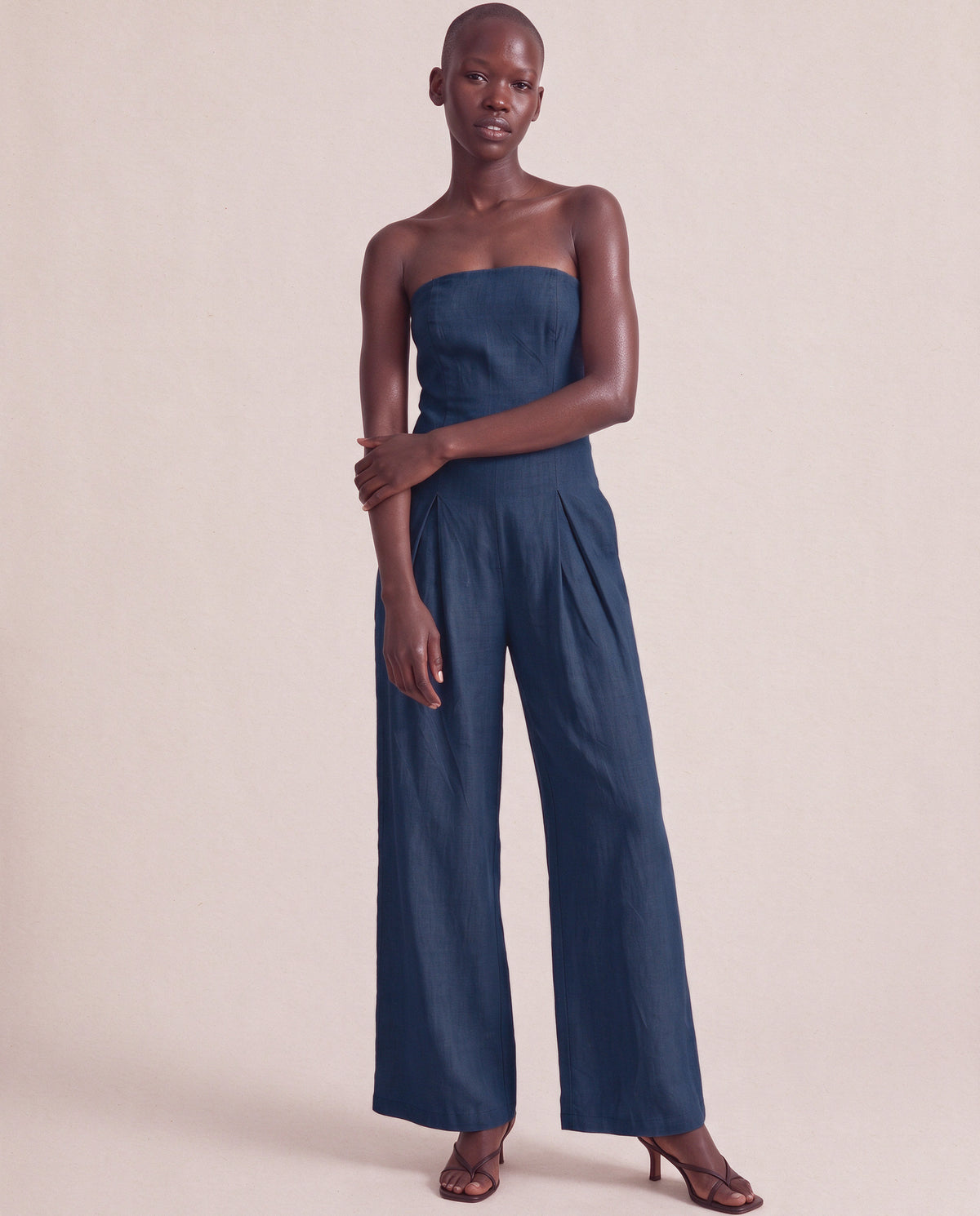 Camille Jumpsuit in Navy