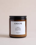 Coffee Candle, jar with the lid on
