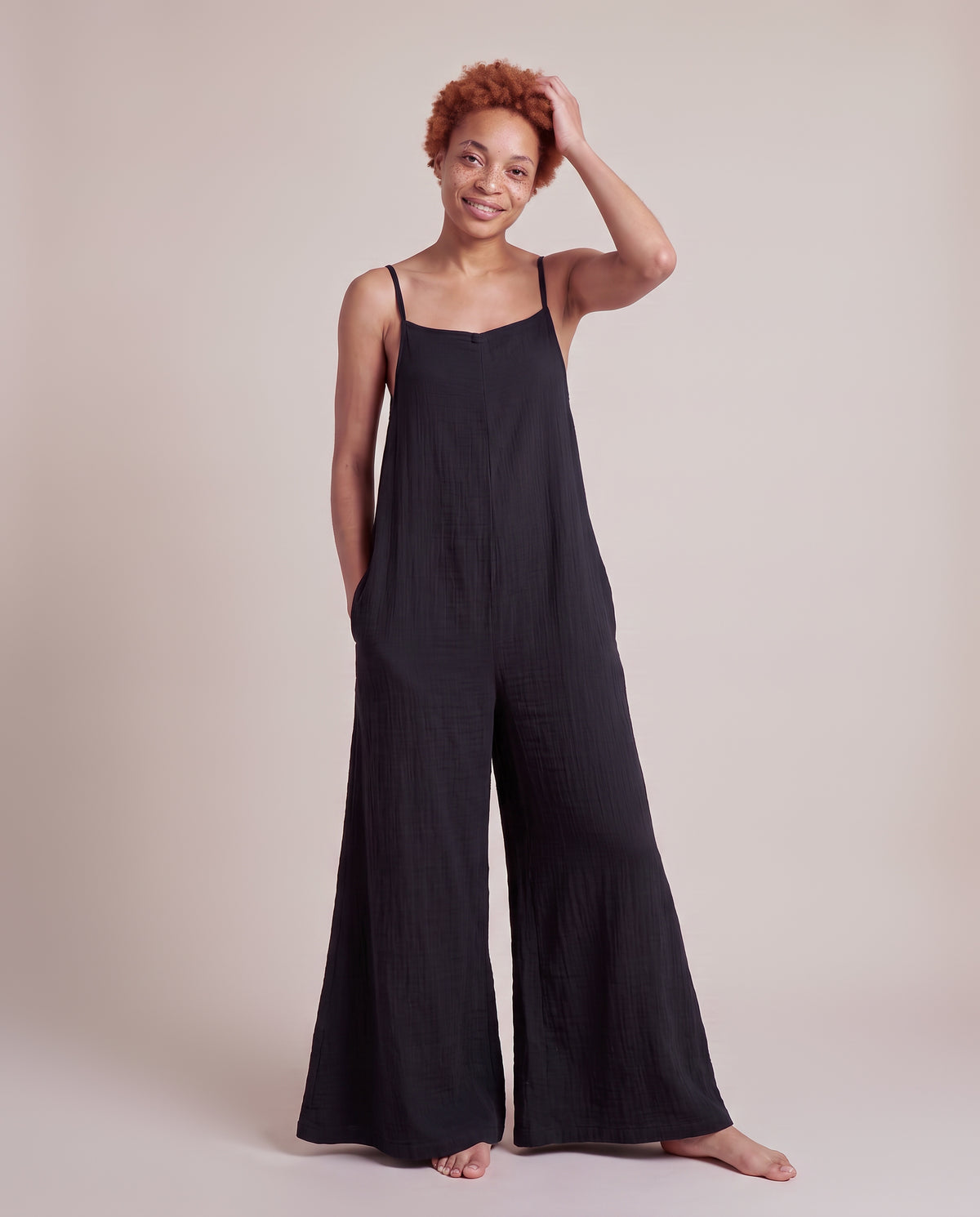 Rudo Jumpsuit in Black