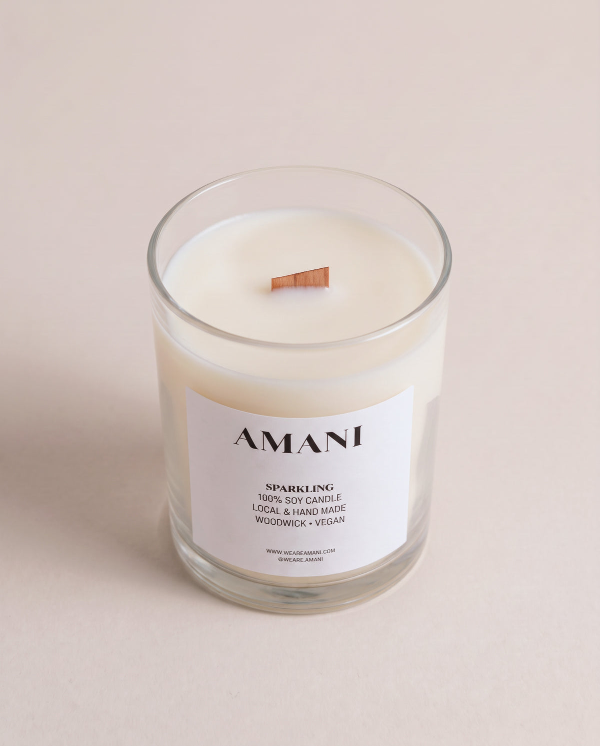 Sparkling Candle, seen from above