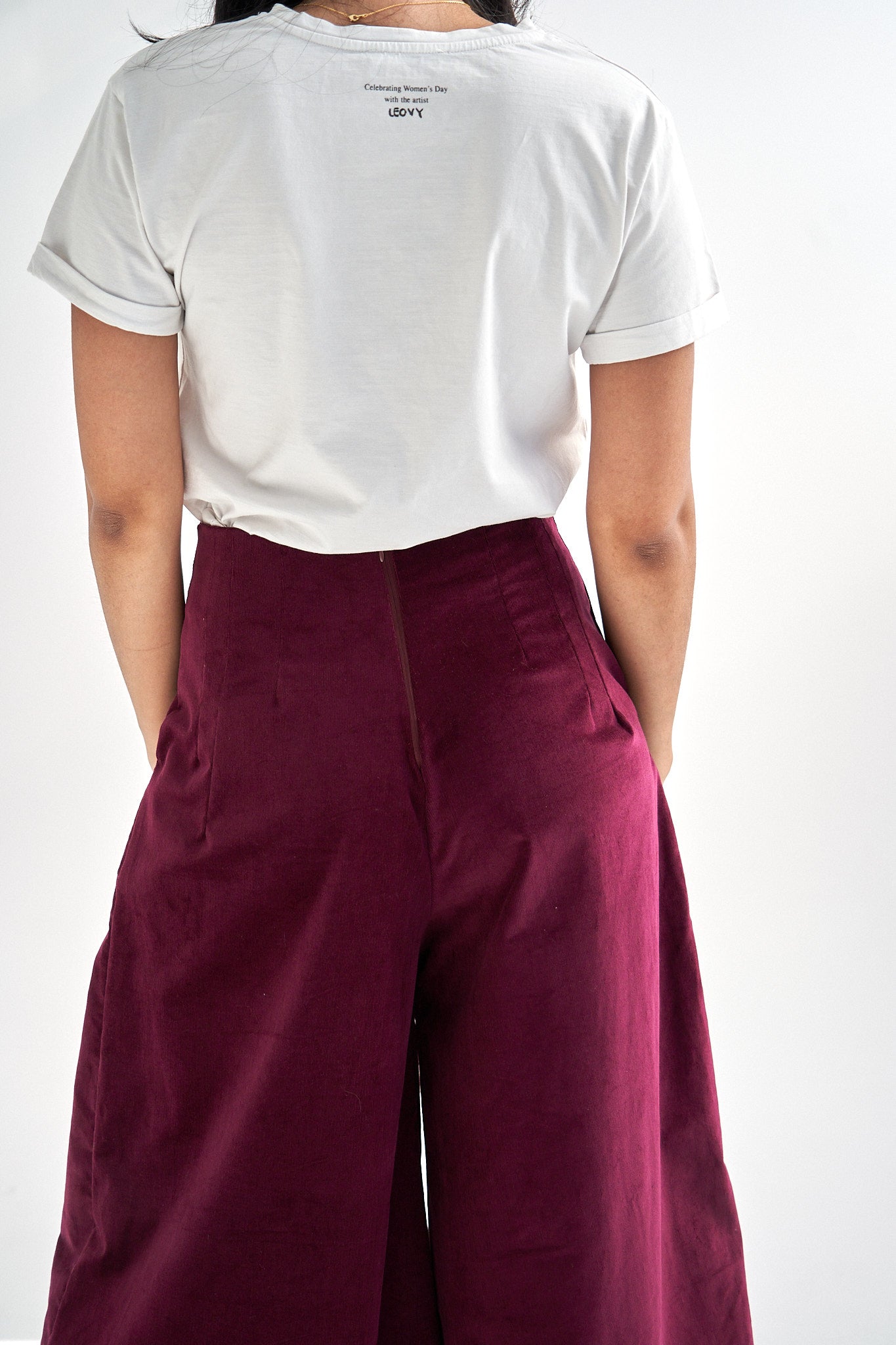 Corduroy Tembo Pants • Bordeaux